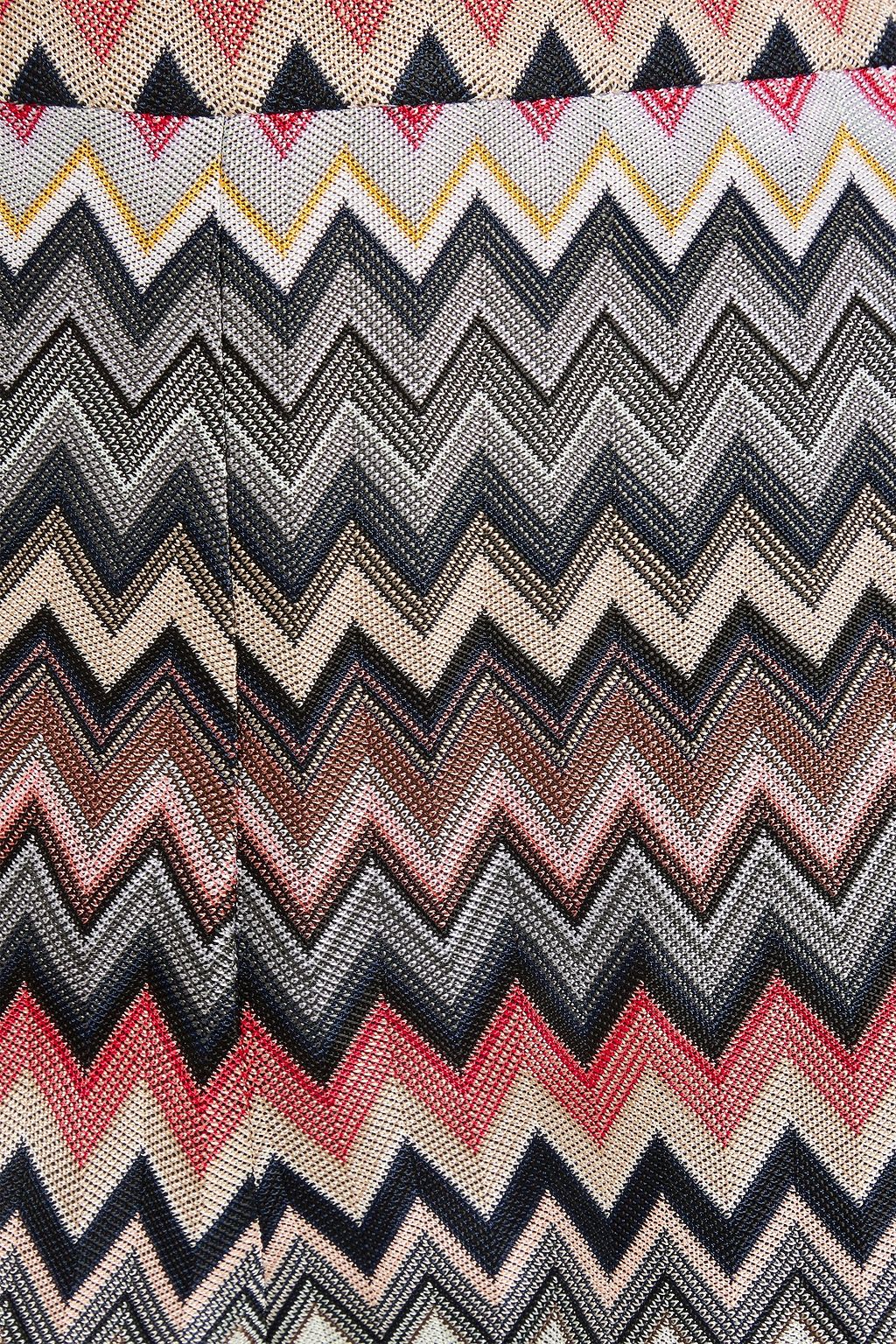 MISSONI شورت من نسيج بحبكة كروشيه