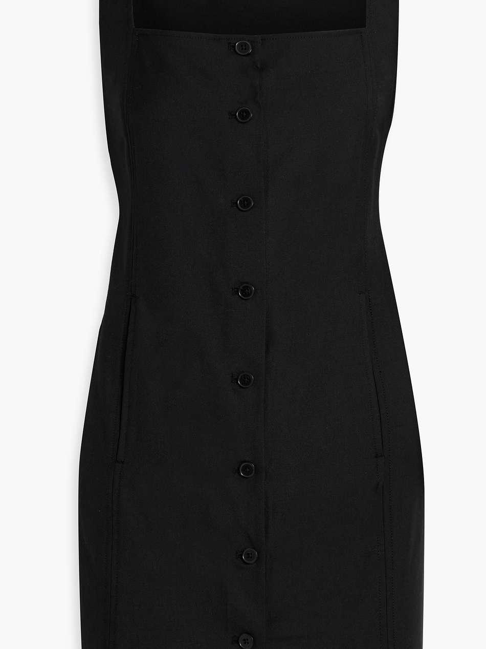 idon wool-twill mini dress