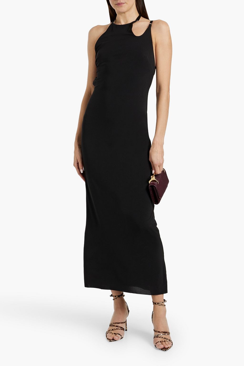 BEC & BRIDGE Zadie cutout stretch-jersey maxi dress