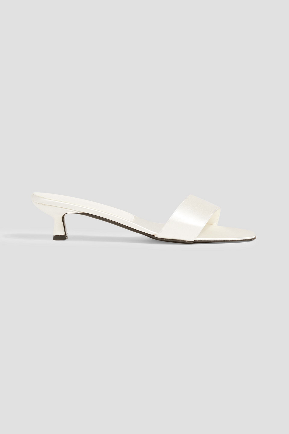 Loulou Studio + Net Sustain Elys Leather Mules In Ivory