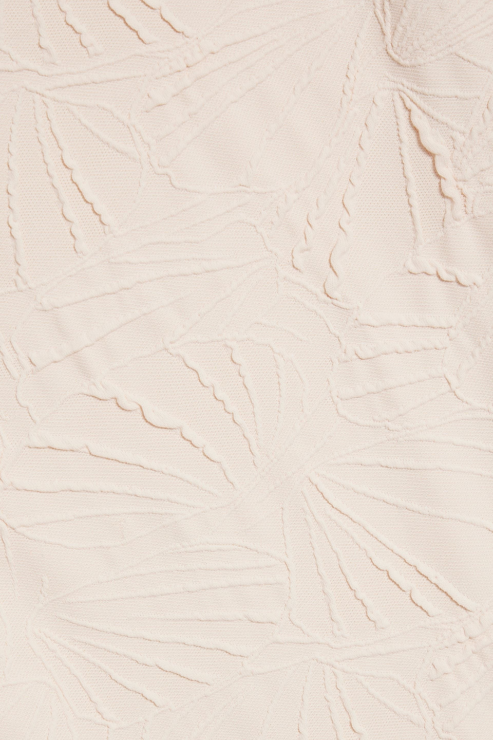 Shop Loulou Studio Apollon Stretch-jacquard Swimsuit In Blush