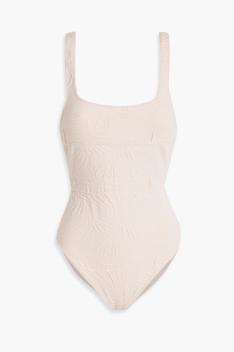 Apollon stretch-jacquard swimsuit