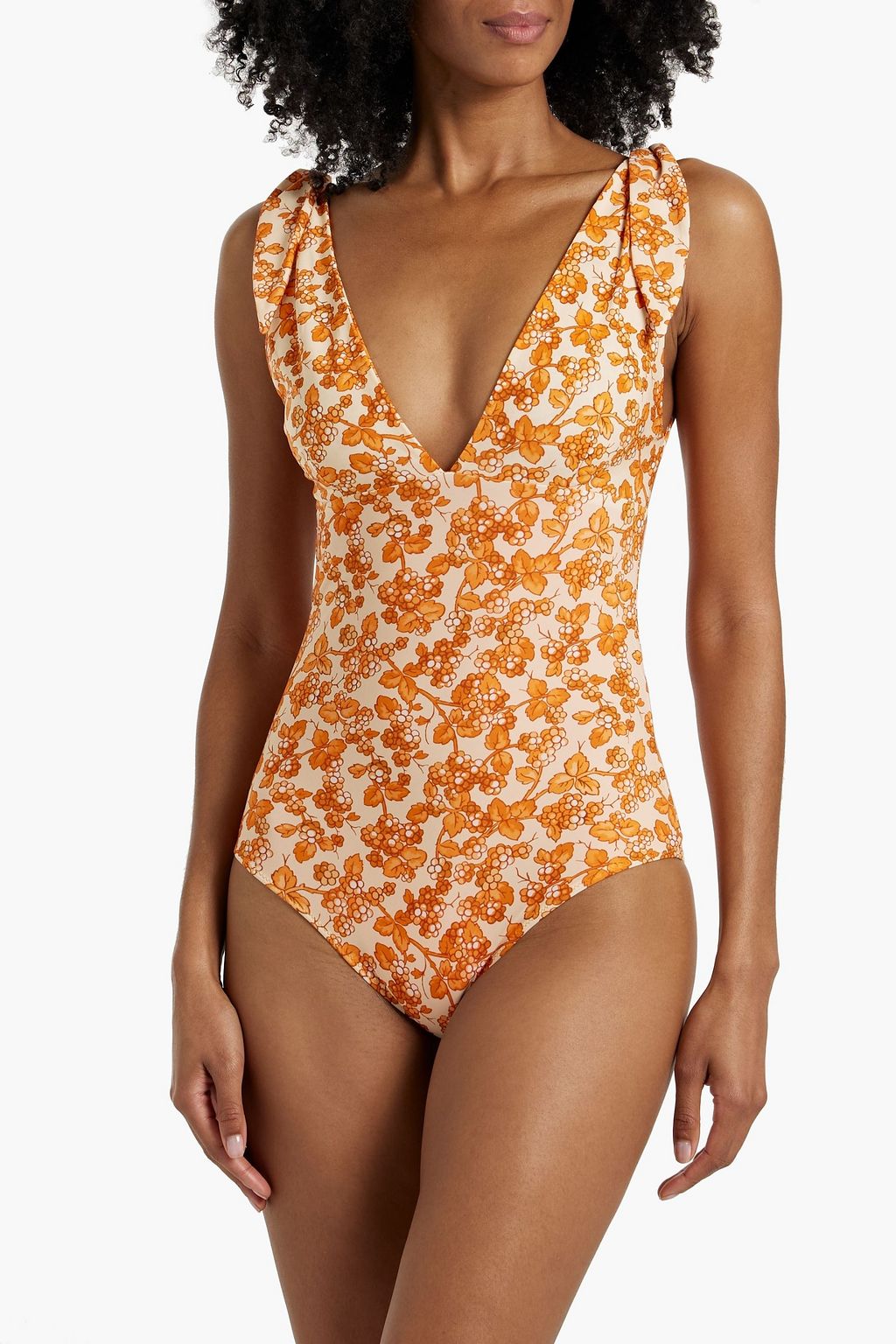 ETRO Floral-print swimsuit