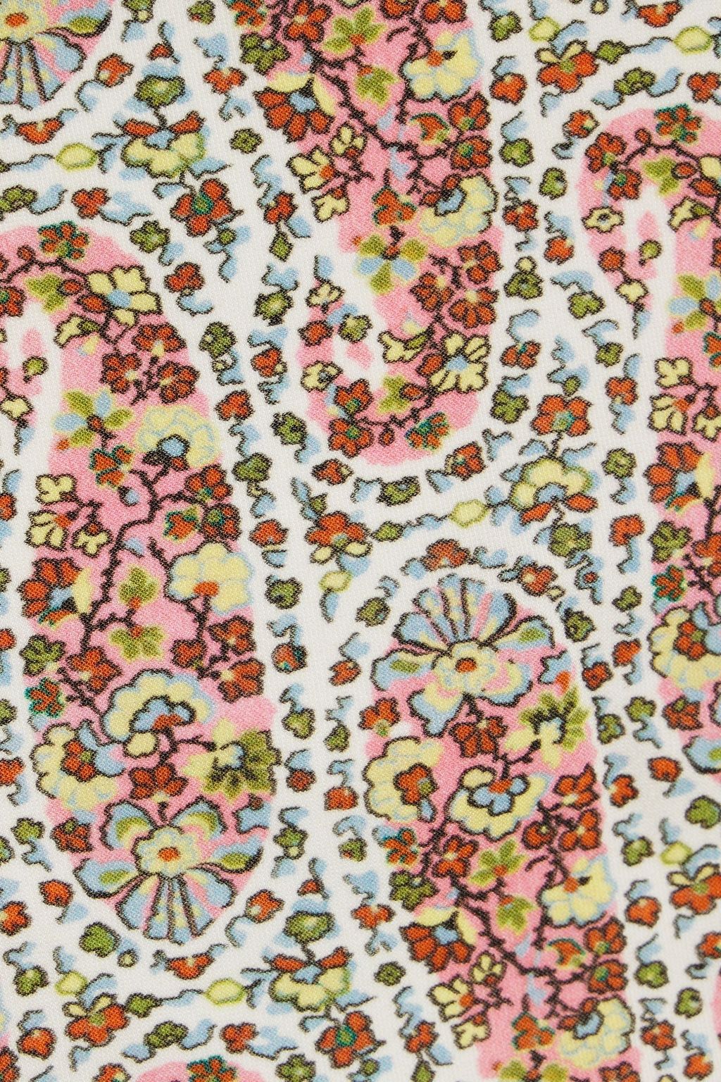 ETRO Floral-print triangle bikini