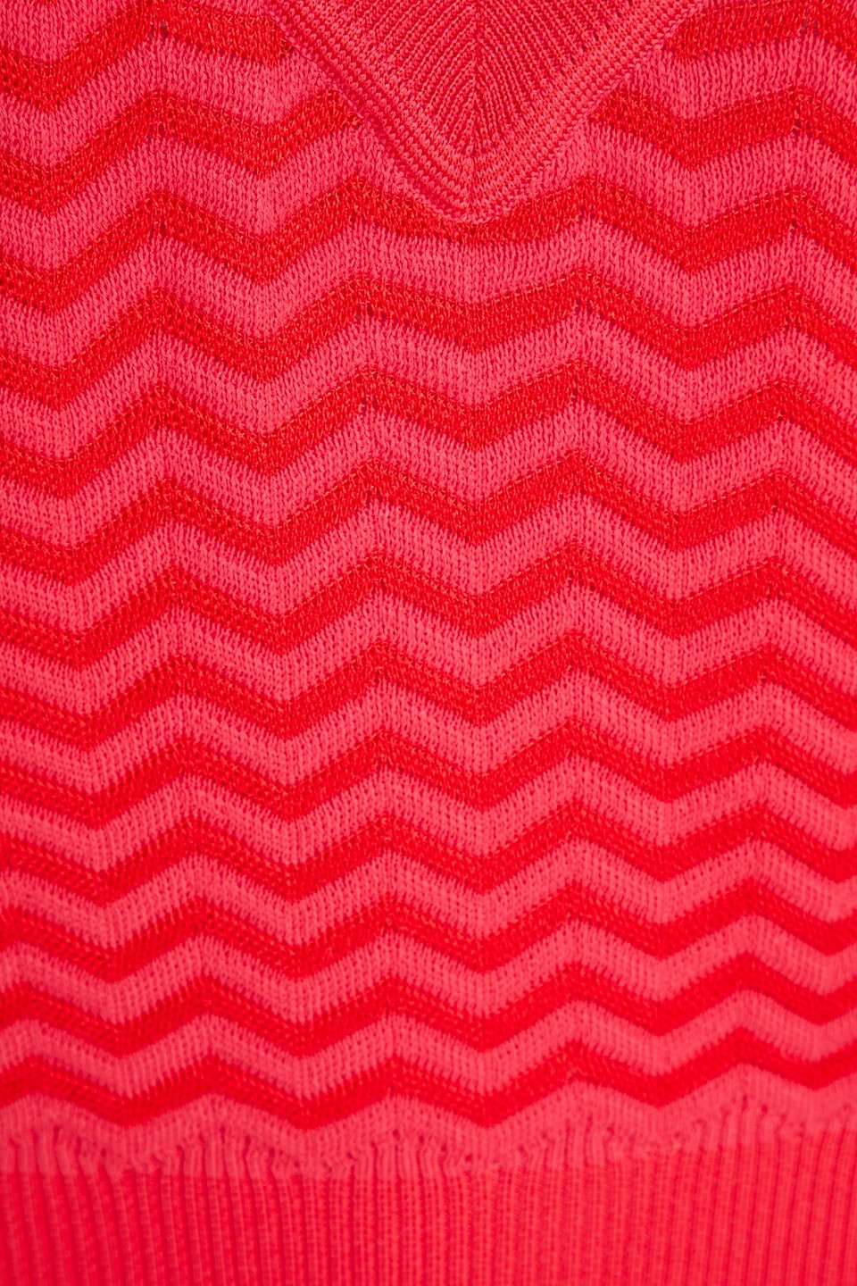 MISSONI CROCHET-KNIT COTTON-BLEND SWEATER