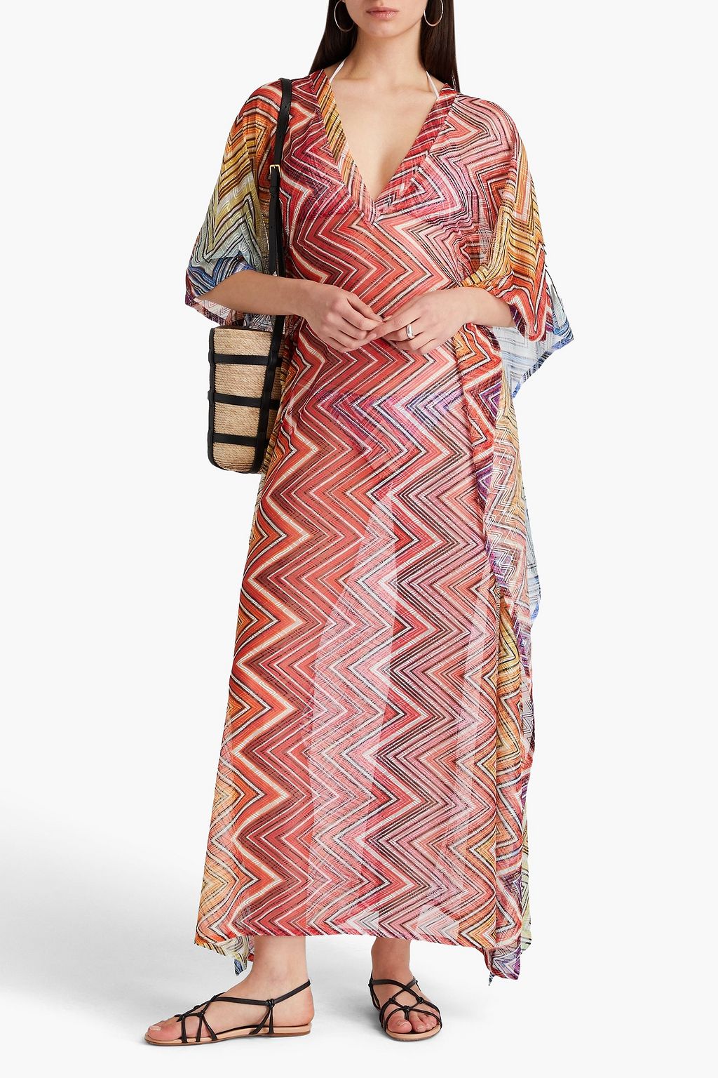 MISSONI 크로셰 니트 카프탄