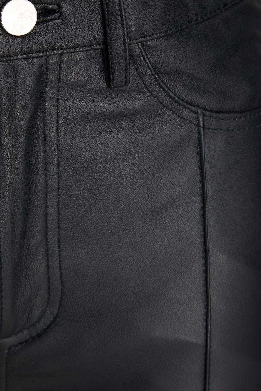 REMAIN BIRGER CHRISTENSEN Hose mit schmalem Bein aus Leder
