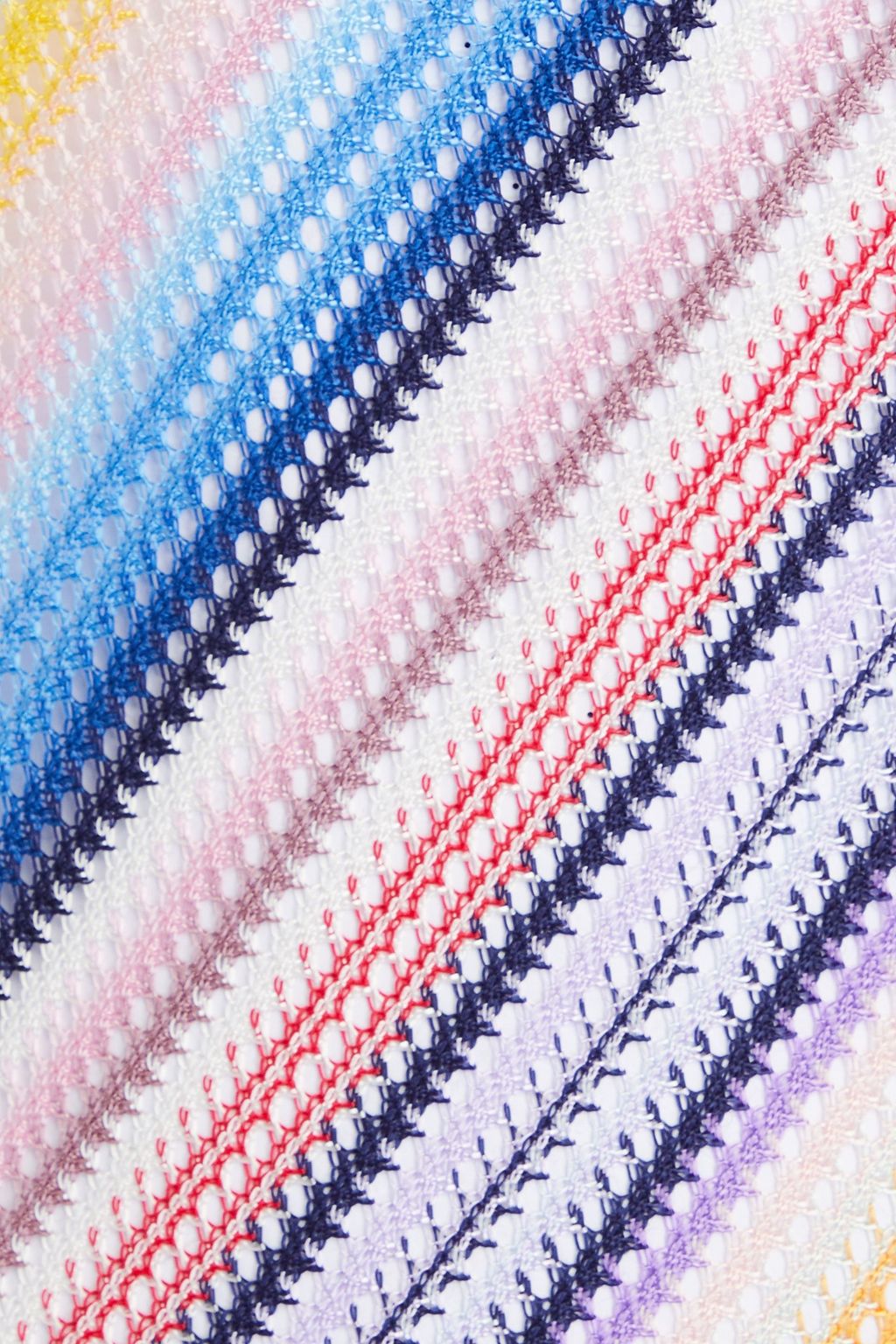 MISSONI فستان طويل من نسيج بحبكة كروشيه