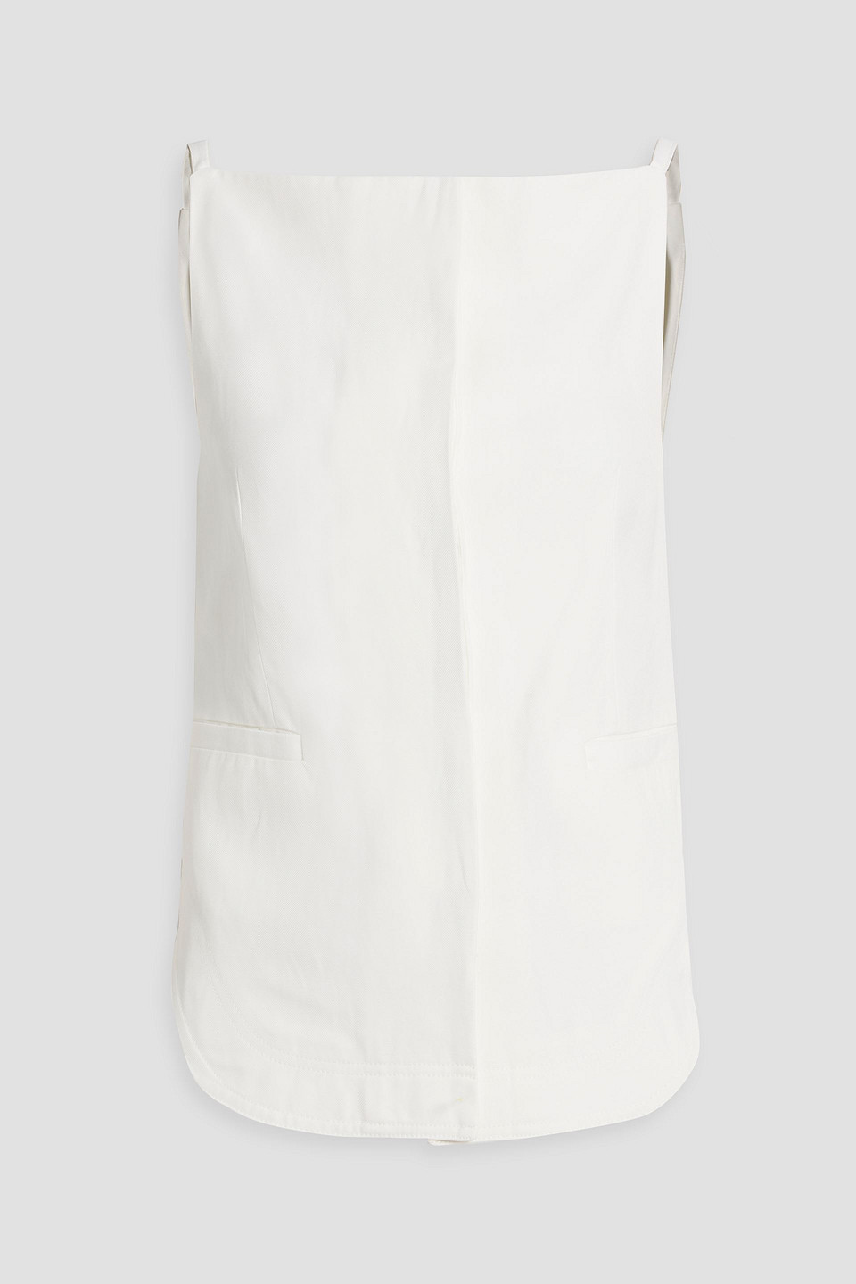 Loulou Studio White Mihant Camisole In Ivory