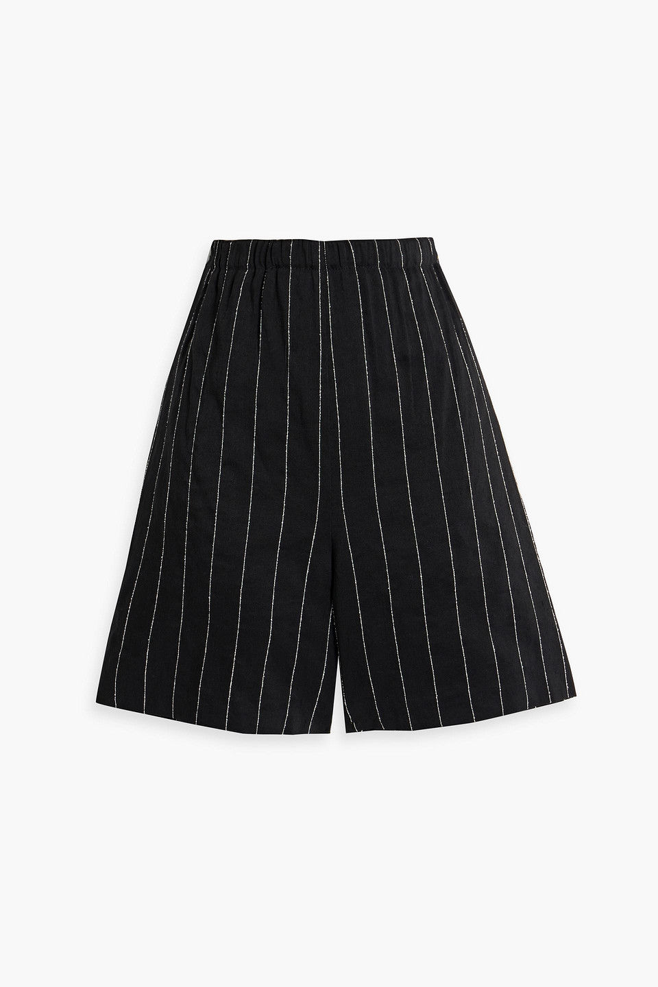 Hada pinstriped twill shorts