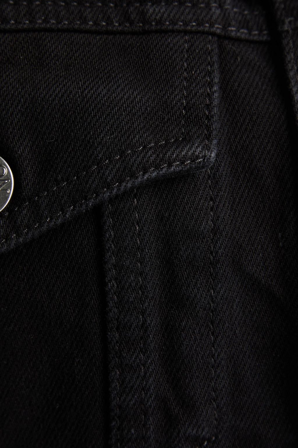 JW ANDERSON Buckle-embellished denim jacket