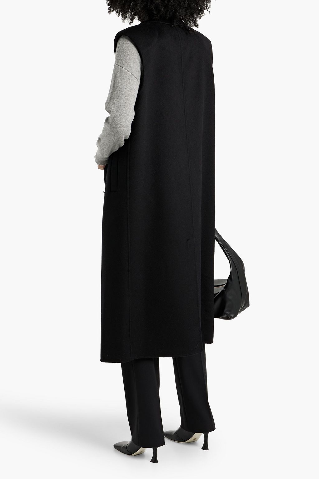LOULOU STUDIO Deanna wool and cashmere-blend felt vest