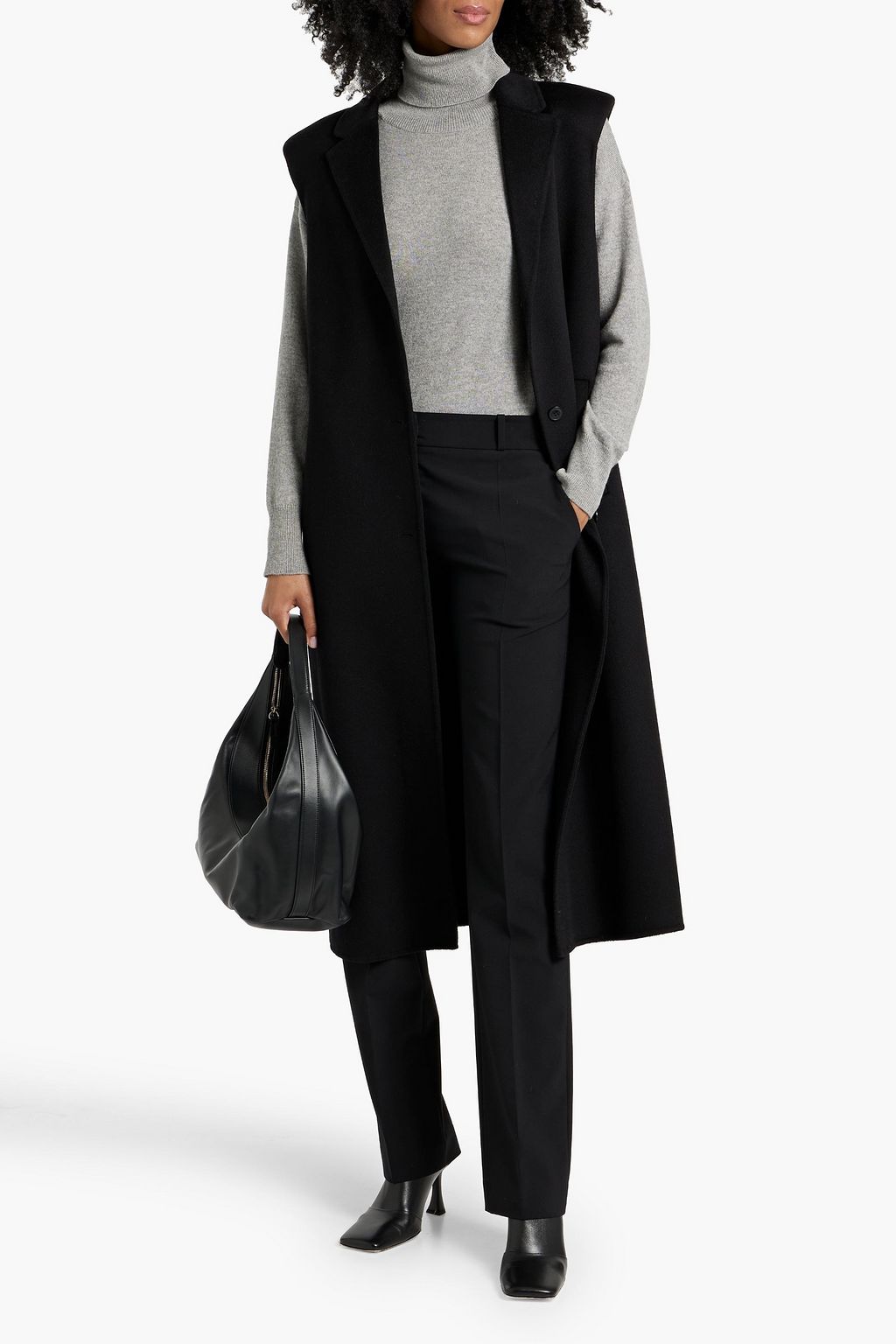 LOULOU STUDIO Deanna wool and cashmere-blend felt vest