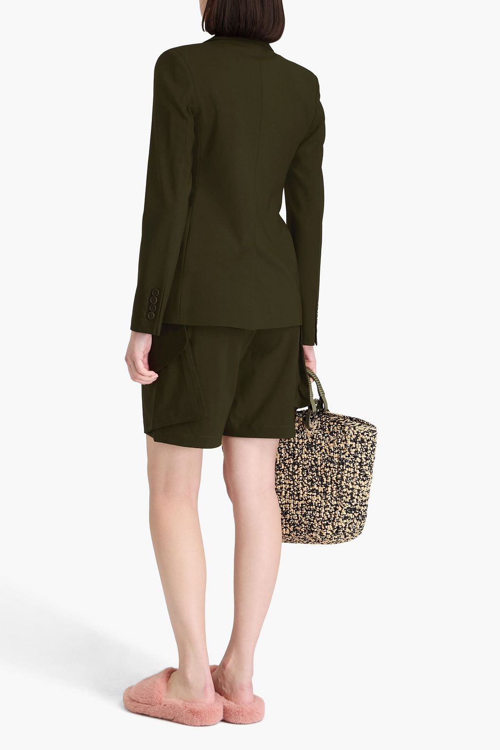 JW ANDERSON Cutout wool-blend blazer