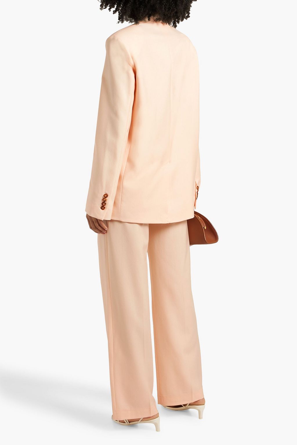 LOULOU STUDIO Donau double-breasted wool-twill blazer
