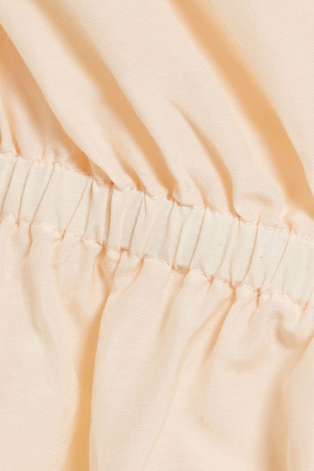 LOULOU STUDIO Athena cotton and silk-blend poplin top