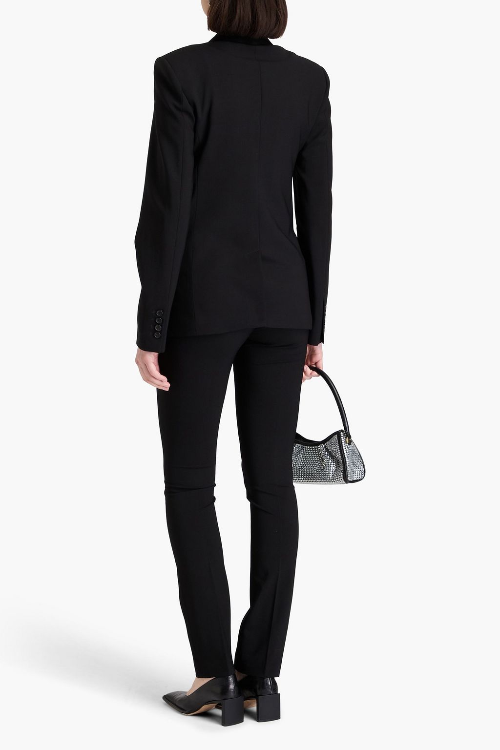 JW ANDERSON بليزر من مزيج الصوف بتصميم مزركش