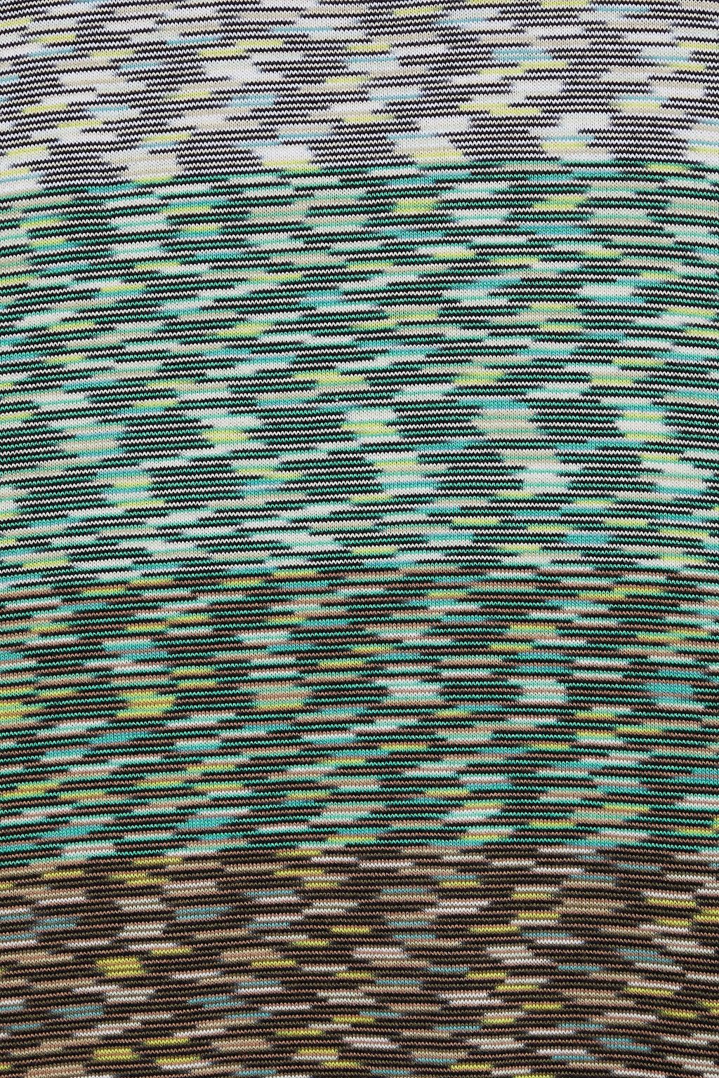 MISSONI 스페이스 다이 코튼 티셔츠