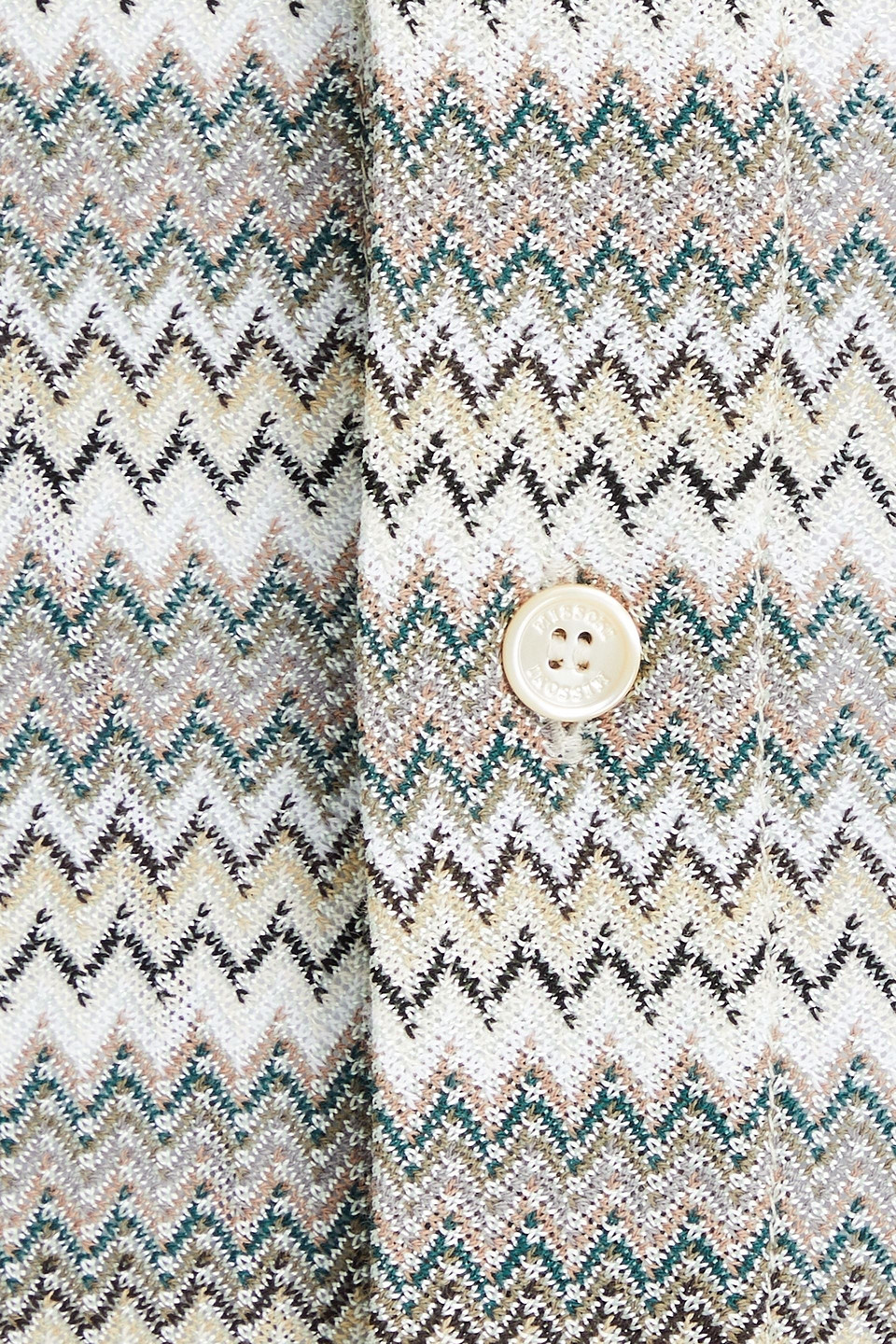 MISSONI CROCHET-KNIT SHIRT