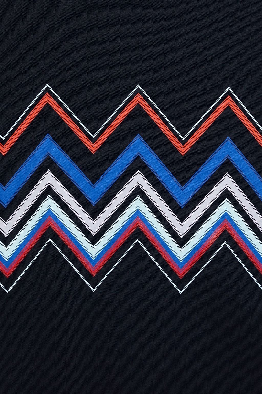 MISSONI Printed cotton-jersey T-shirt