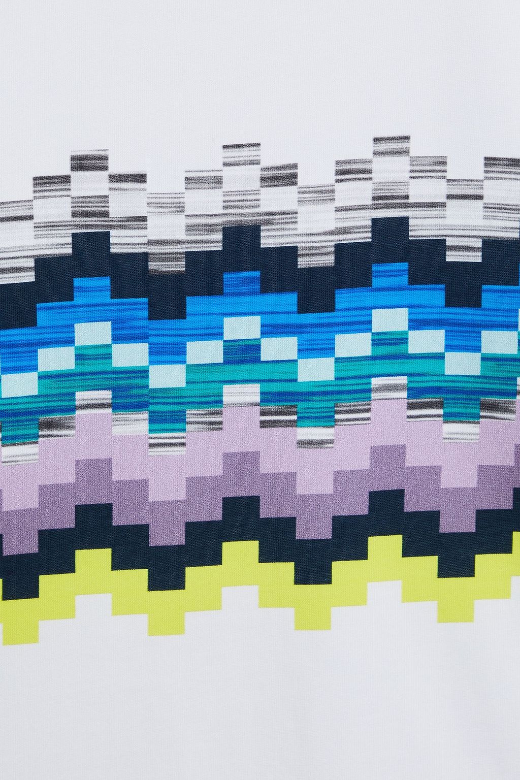 MISSONI 프린트 코튼 저지 티셔츠