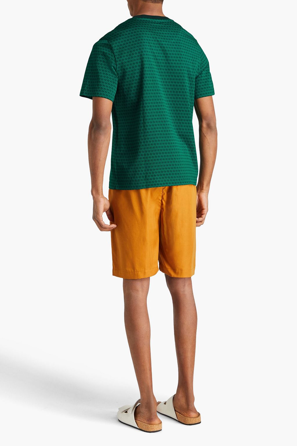 MISSONI Jacquard-knit cotton T-shirt