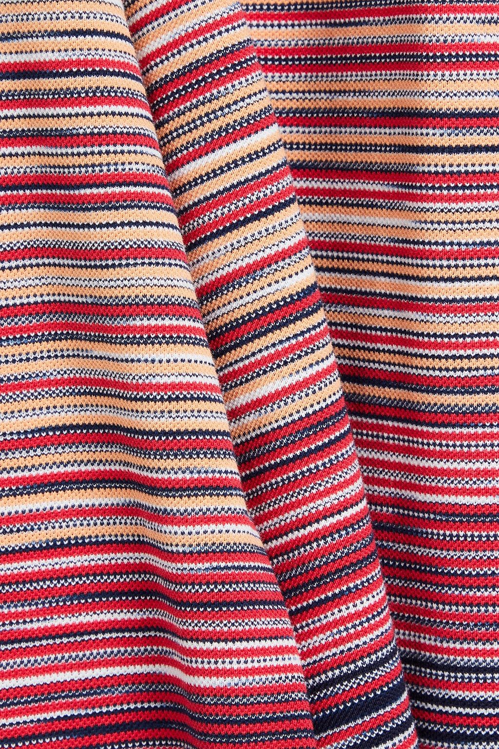 MISSONI قميص بولو من القطن بألوان متداخلة