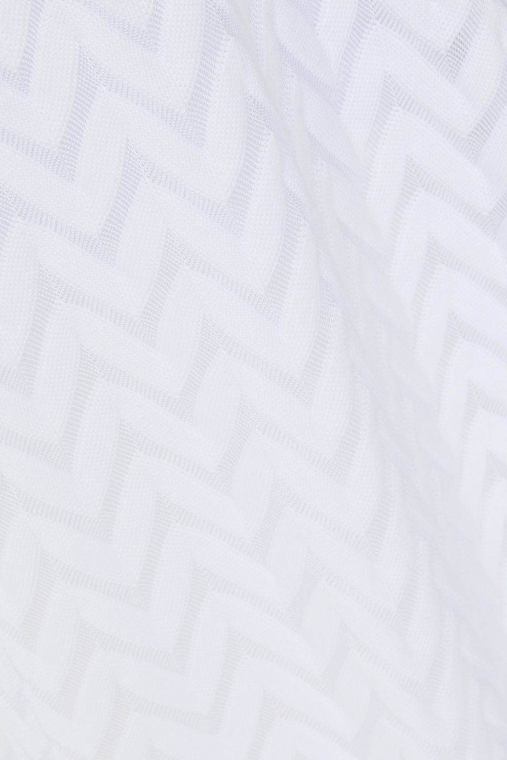 MISSONI 크로셰 니트 코튼 혼방 미디 드레스