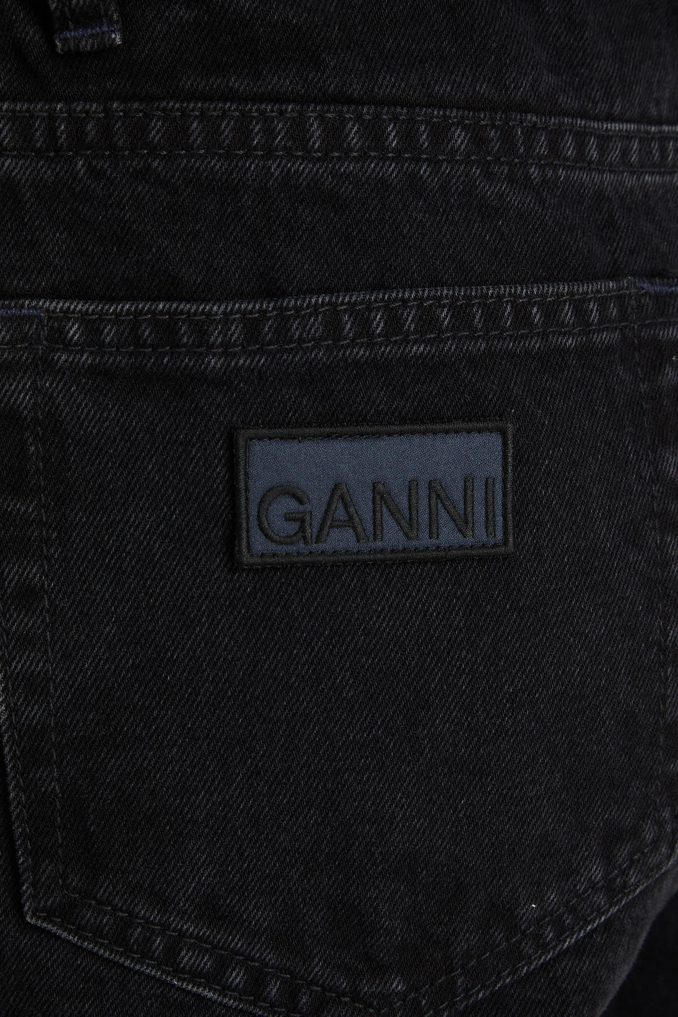 GANNI HIGH-RISE WIDE-LEG JEANS