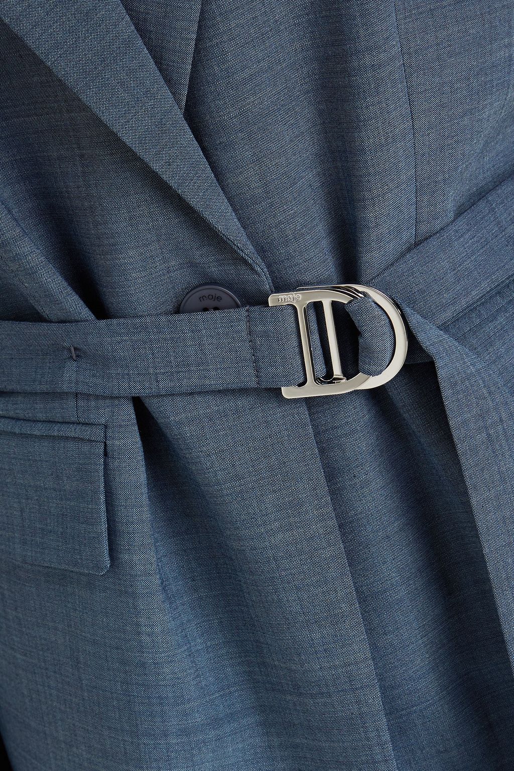 MAJE Blazer aus Webstoff mit Gürtel