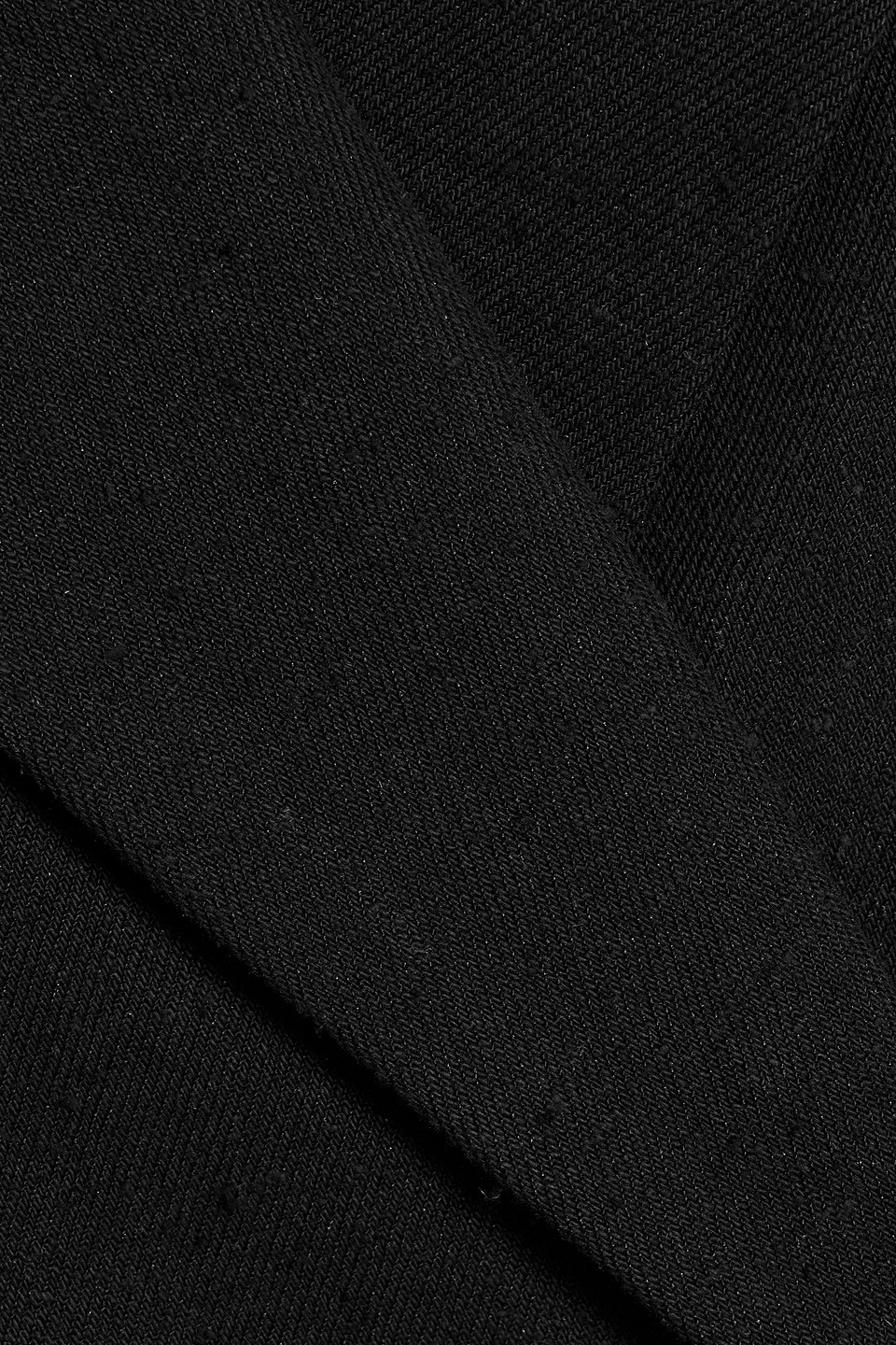 Shop Loulou Studio Gorak Double-breasted Cotton-blend Twill Blazer In Black