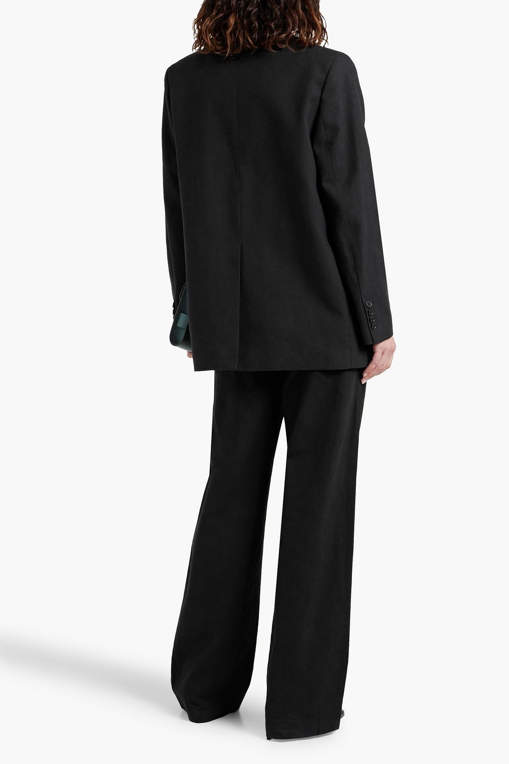 LOULOU STUDIO Gorak double-breasted cotton-blend twill blazer