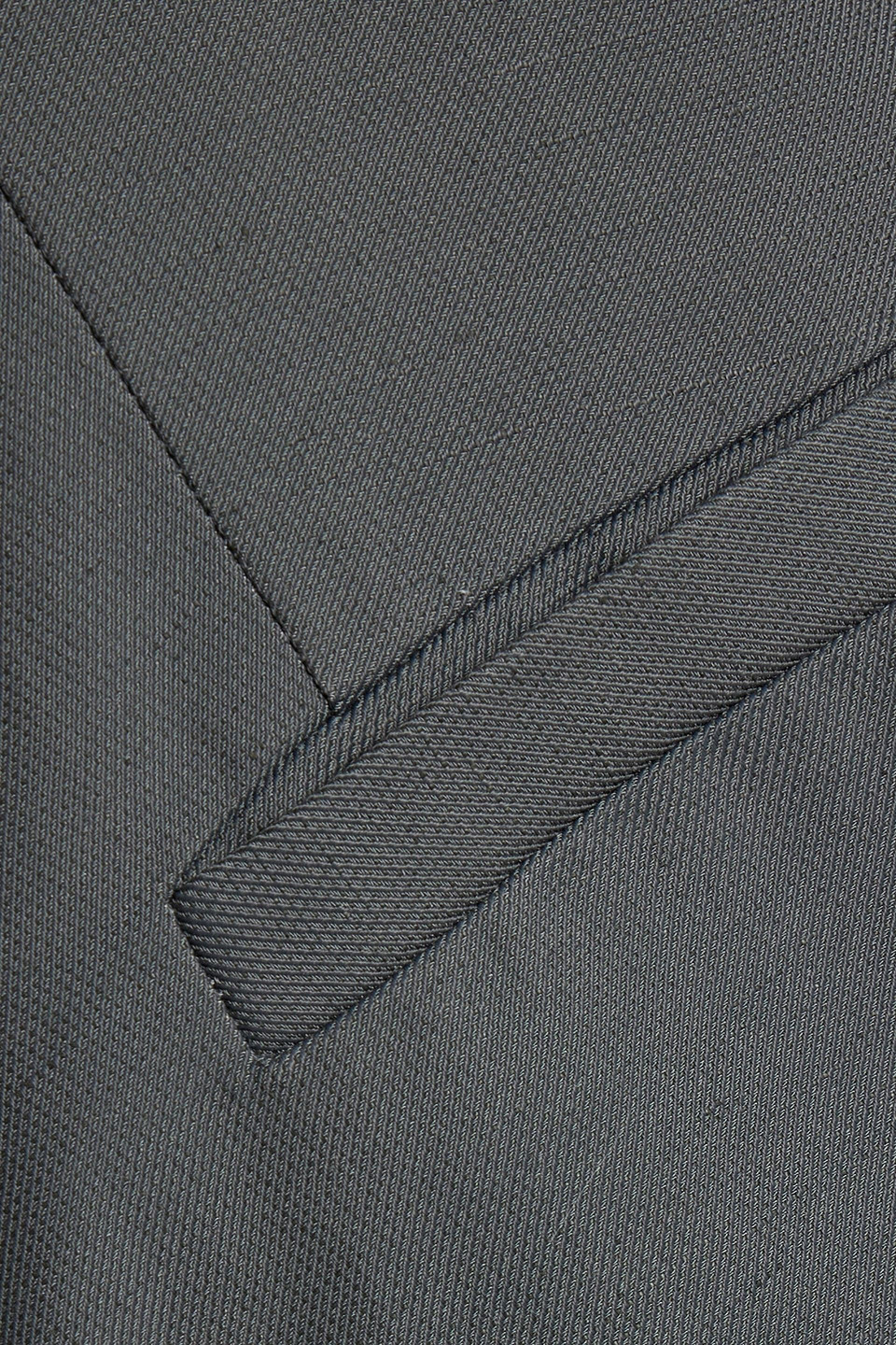 Loulou Studio Mihant Twill Top In Anthracite