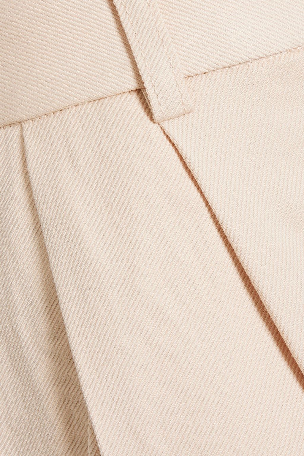 LOULOU STUDIO Idai cotton and linen-blend twill wide-leg pants