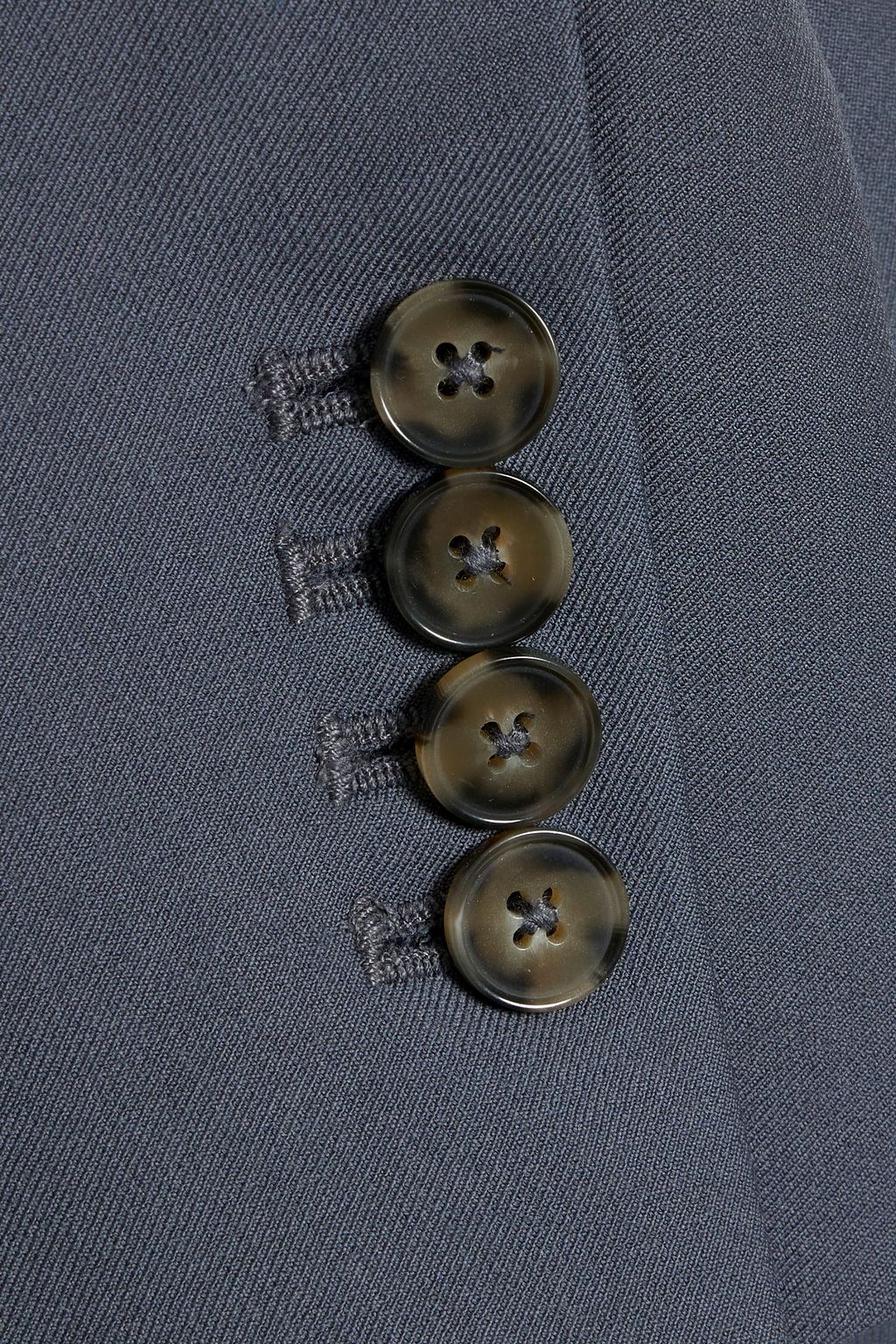 LOULOU STUDIO Donau double-breasted wool-twill blazer