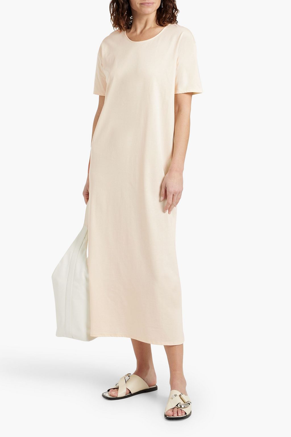 LOULOU STUDIO Arue Pima cotton-jersey midi dress