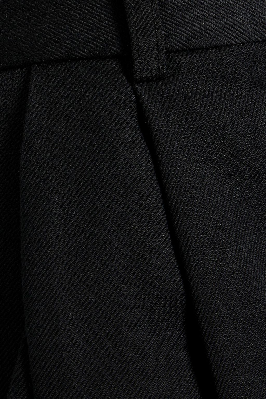LOULOU STUDIO Idai cotton and linen-blend twill wide-leg pants