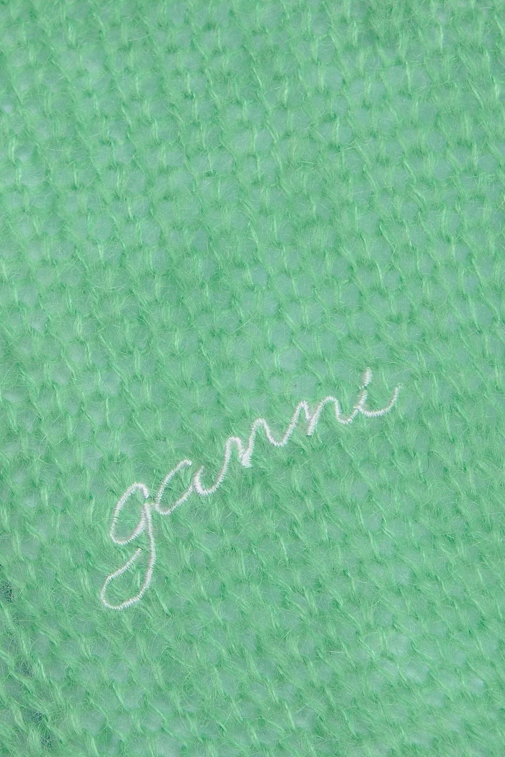 GANNI 모헤어 혼방 스웨터