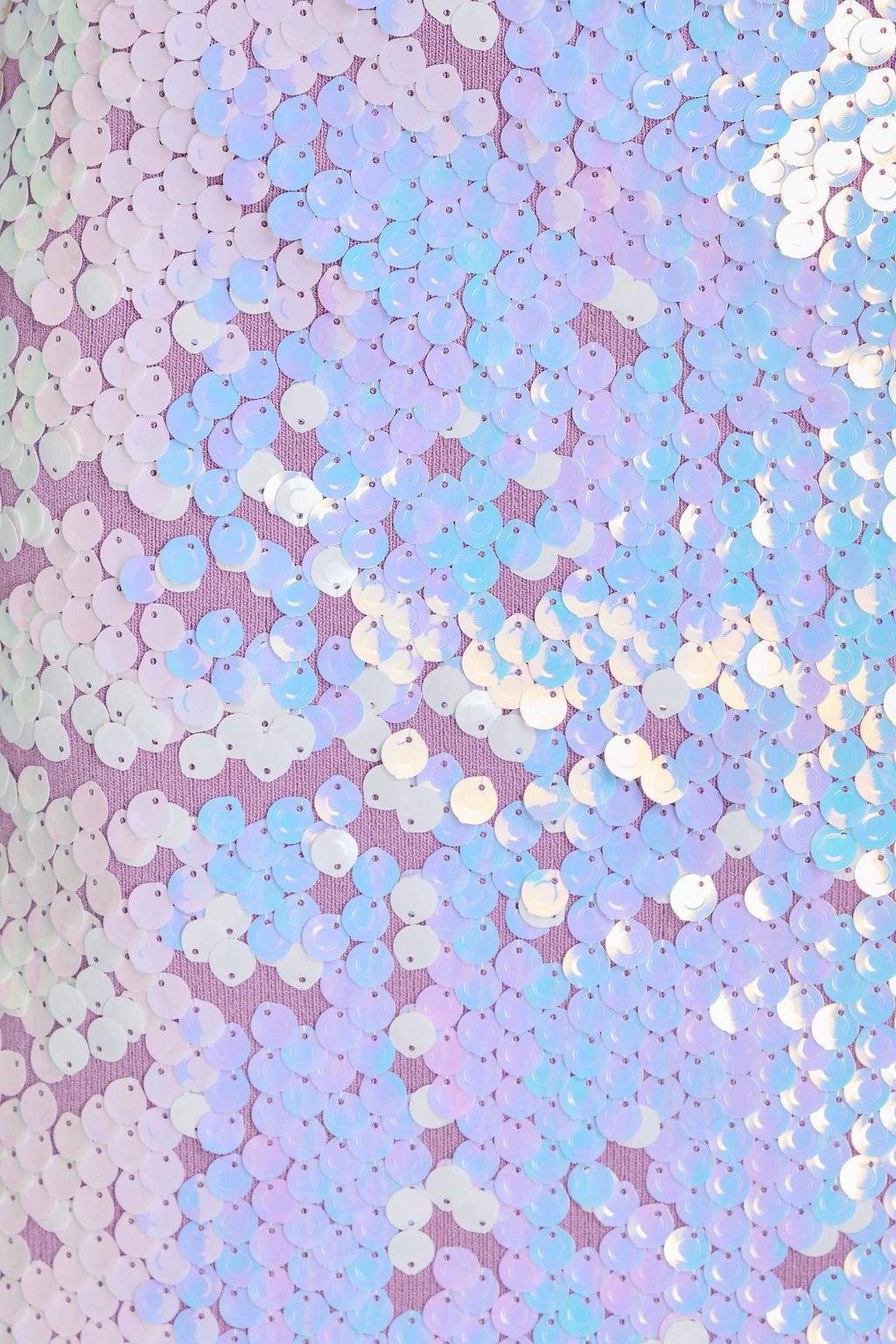 MAJE Sequined tulle mini skirt