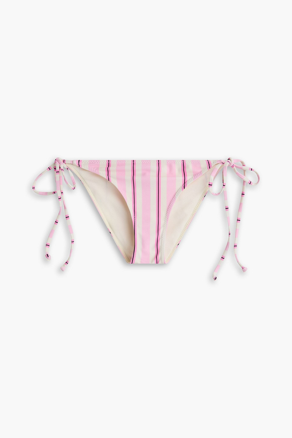 Ganni Striped Bikini Briefs