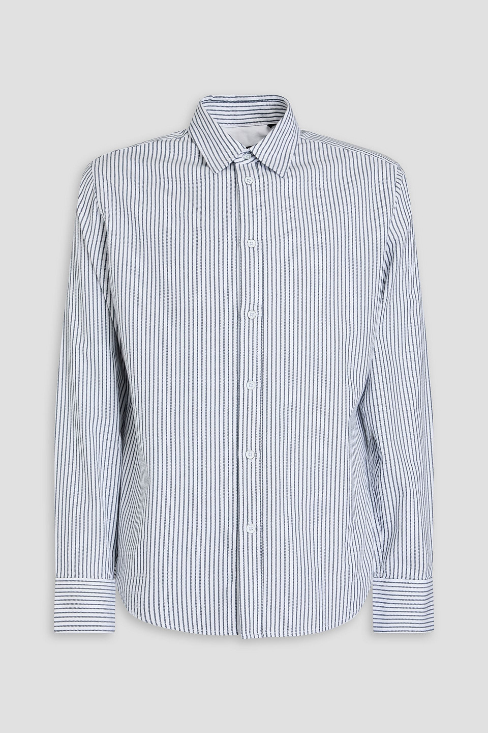 Rag & Bone Fit 2 Tomlin Striped Cotton-poplin Shirt In White