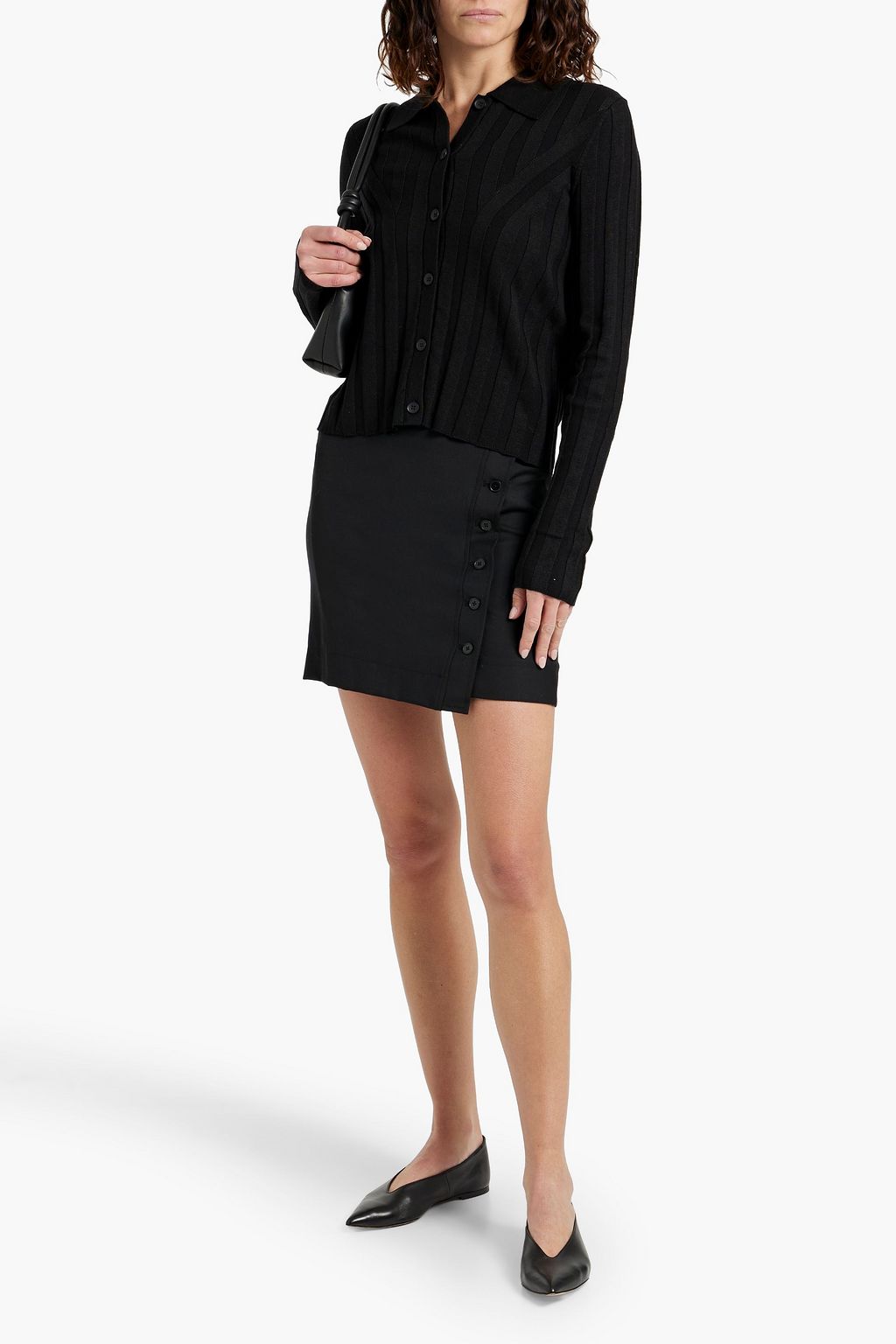LOULOU STUDIO Caine silk-blend shirt