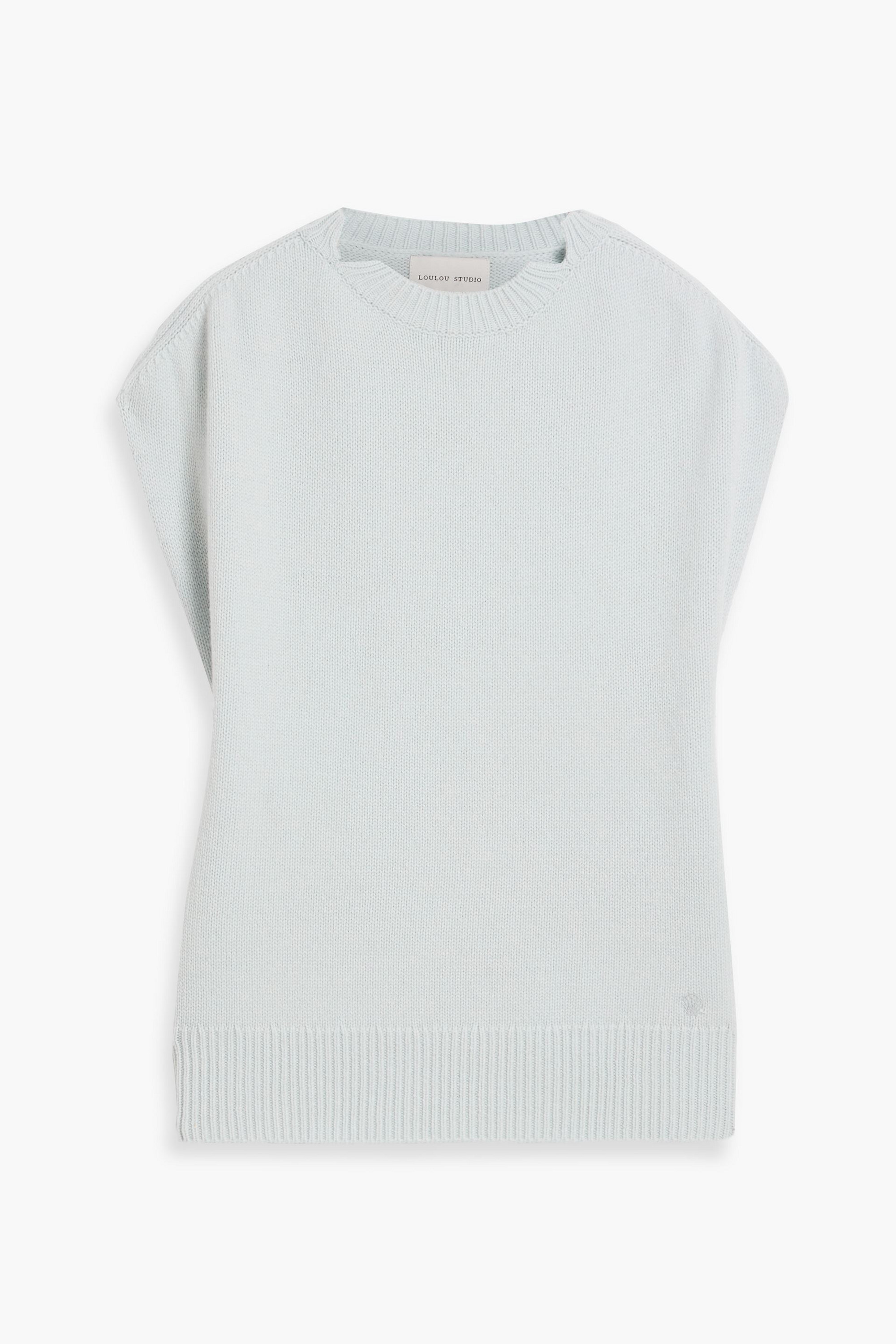 Loulou Studio Sagar merino wool and cashmere-blend vest