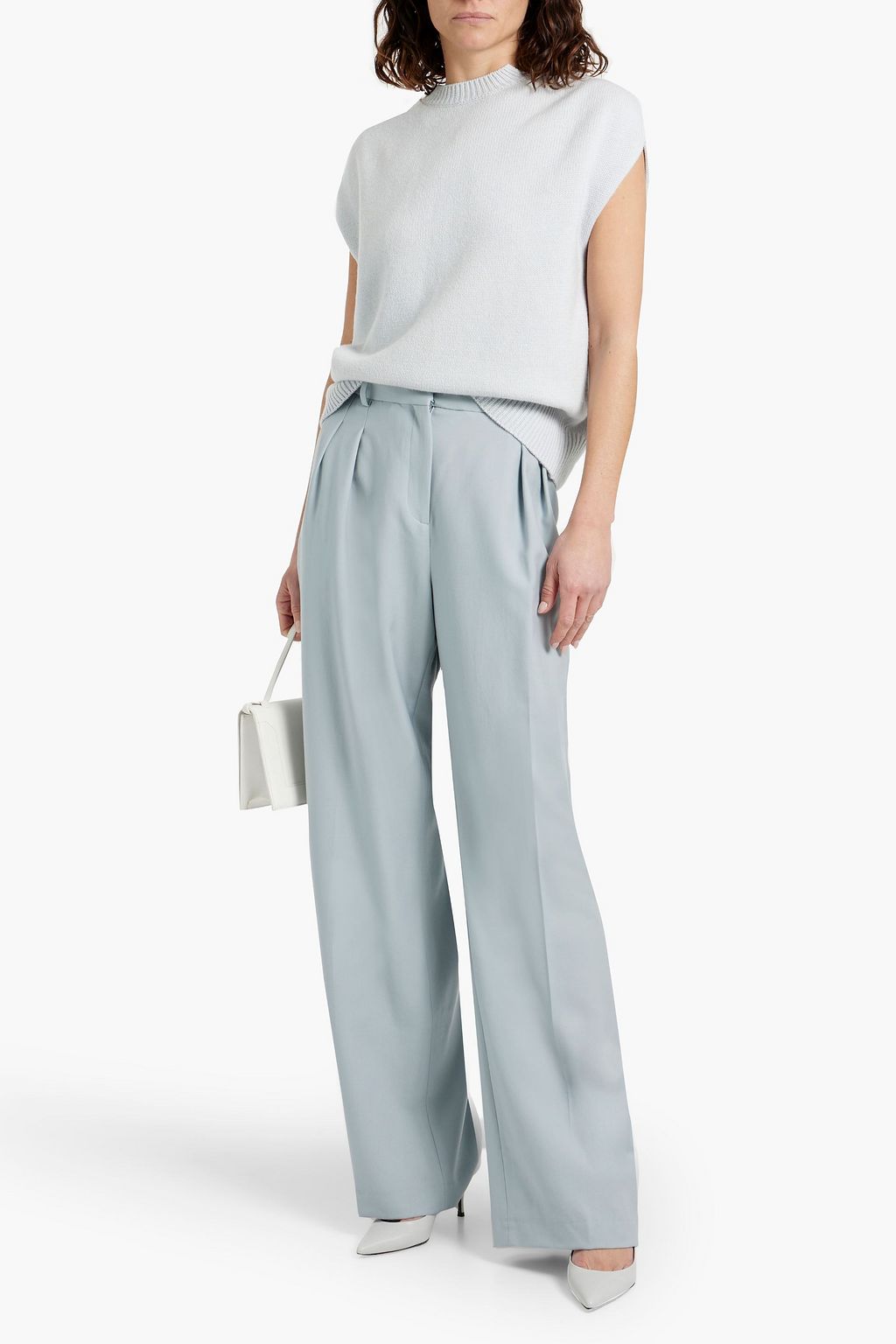 LOULOU STUDIO Sagar wool and cashmere-blend sweater