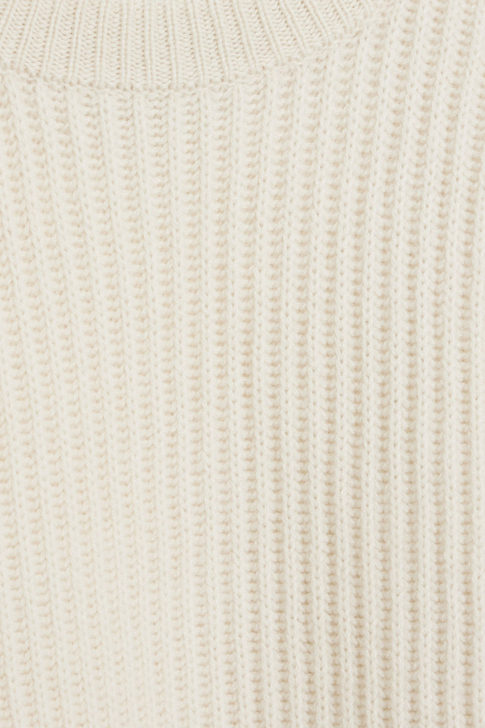 LOULOU STUDIO CARVI RIBBED CASHMERE SWEATER