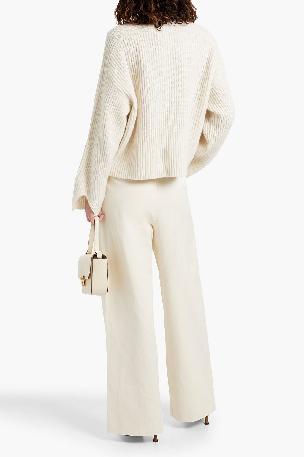 LOULOU STUDIO Carvi ribbed cashmere sweater