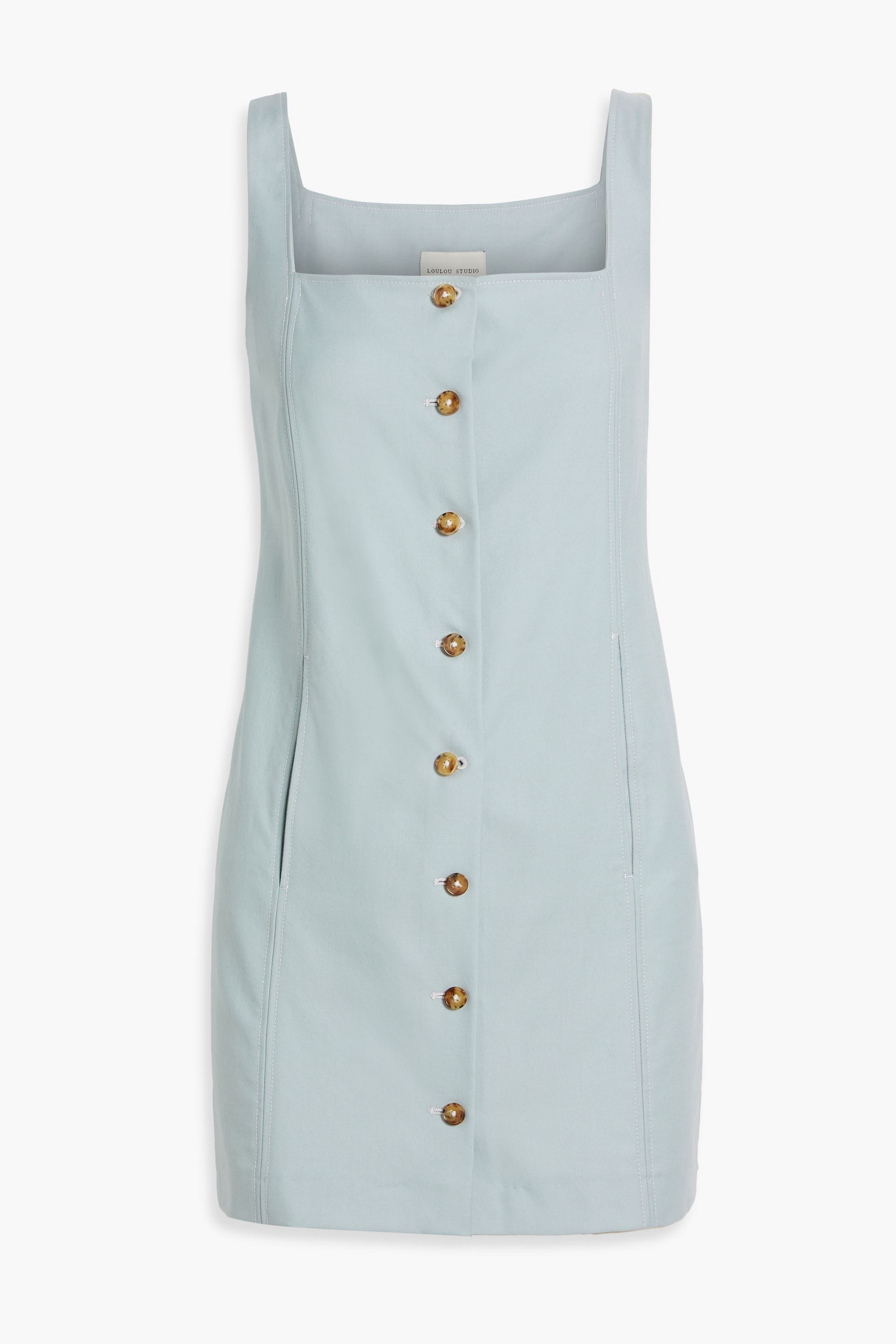 Loulou Studio Idon wool-twill mini dress