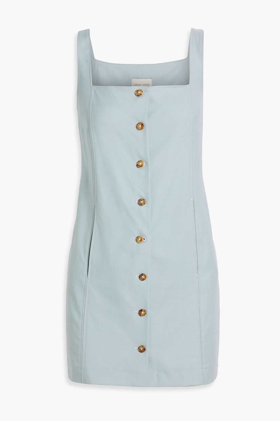 Idon wool-twill mini dress