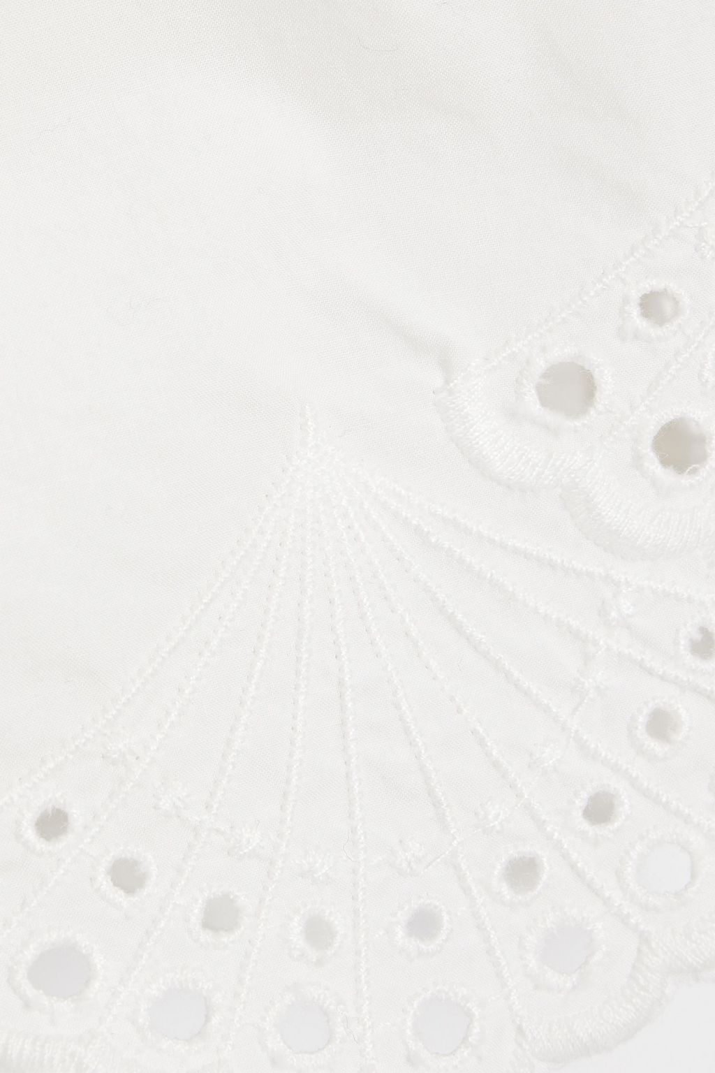 LOULOU STUDIO Aurora broderie anglaise cotton shorts