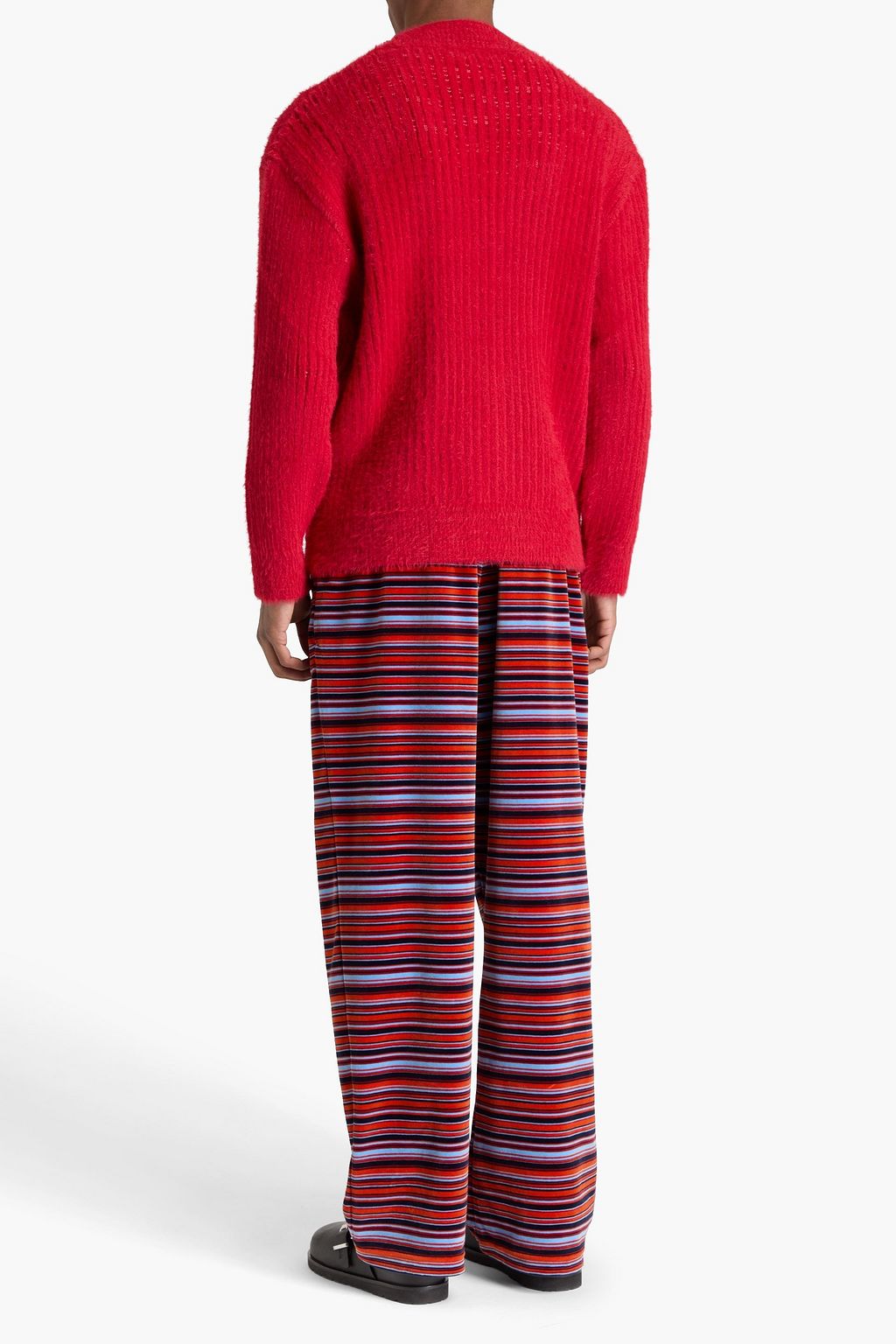MISSONI كارديغان من نسيج بحبكة مضلّعة وتصميم ممشّط